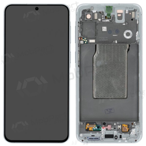 Tela Samsung Galaxy A57 5G (azul claro) (com moldura) (Premium)