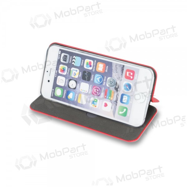 Capa Samsung Galaxy J3 2018 - Book Elegance (vermelha)