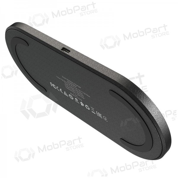 Carregador sem fio Borofone BQ7 Prominent Dual (10W) (preto)