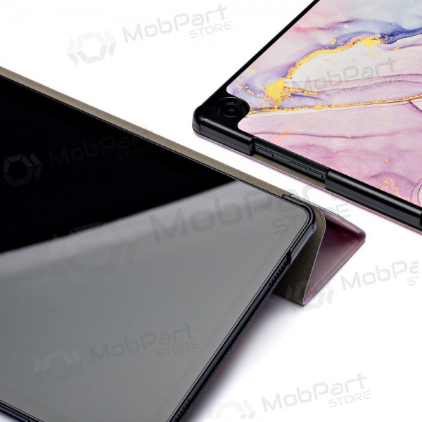 Capa Samsung Galaxy Tab A9+, Tab A11+ - Smart Leather (marble)