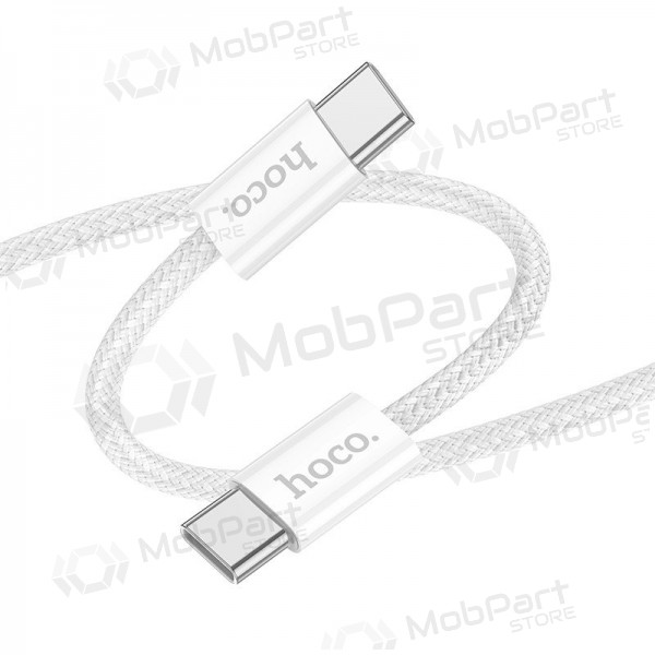 USB cabo Hoco X104 60W USB-C to USB-C 2.0m branco