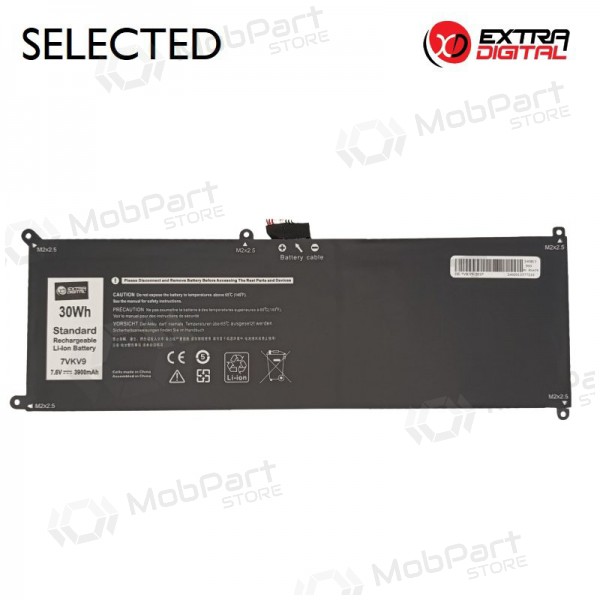 DELL 7VKV9, 3900mAh bateria do portátil, Selected