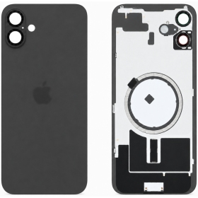 Capa traseira para Apple iPhone 16 Plus (preta) (Premium)