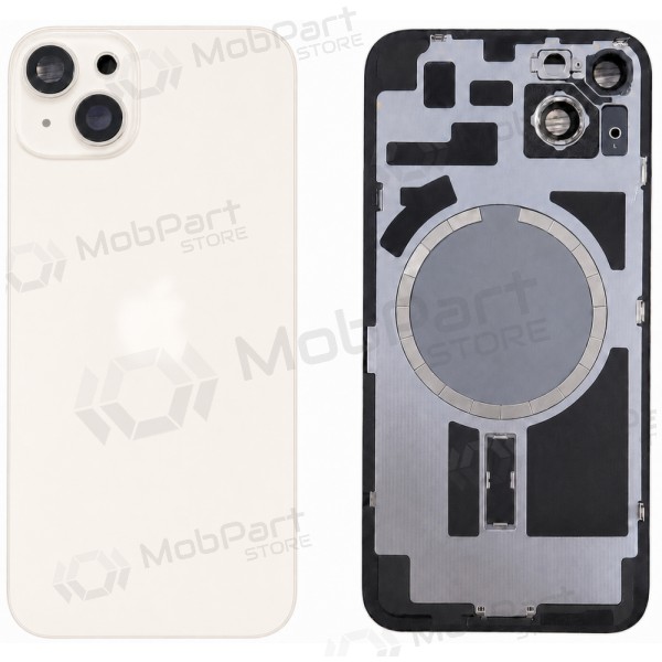 Capa traseira para Apple iPhone 14 (branca) (Premium)