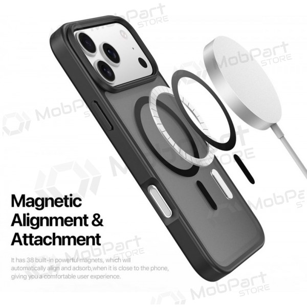 Capa para Apple iPhone 17 Pro Max, 18 Pro Max - Dux Ducis Yind (preta)