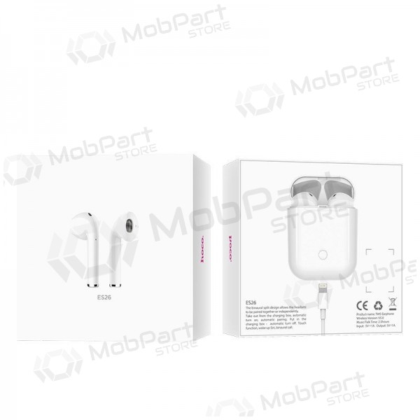 Sem fio mãos livres HOCO ES26 Airpods (branco)