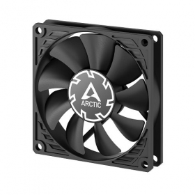 ARCTIC P8 Slim PWM PST ventilador de quadro, 4-pin, 80mm, preto