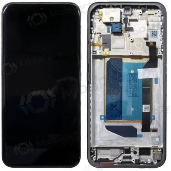 Tela Xiaomi Redmi Note 15 Pro+ 5G (preta) (com moldura) (OLED)