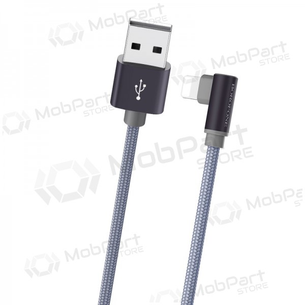 USB cabo Borofone BX26 Lightning 1.0m (cinza)