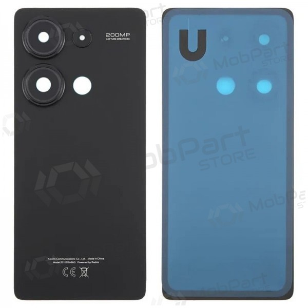Capa traseira Xiaomi Redmi Note 13 Pro 4G (preta) (original)