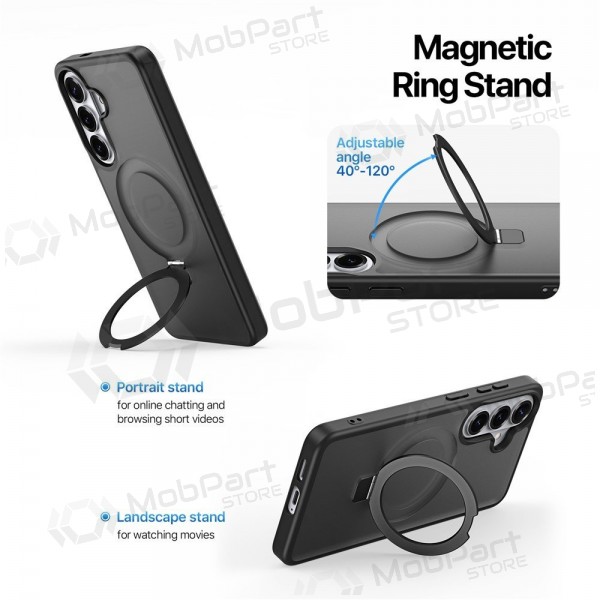 Capa Samsung Galaxy S26 Ultra - Dux Ducis Yind Magnetic Stand (preta)
