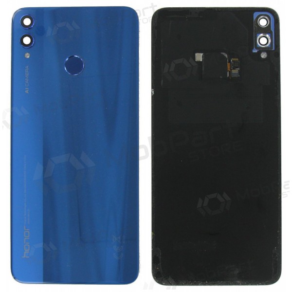 Honor 8X tampa traseira da bateria (azul) (usado grade C, original)
