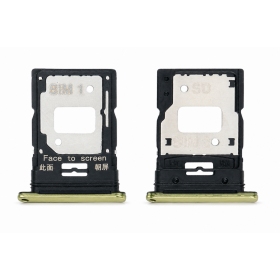 Suporte de cartão SIM Xiaomi Mi 11 Lite 4G / 5G / 5G NE 2021 - Amarelo