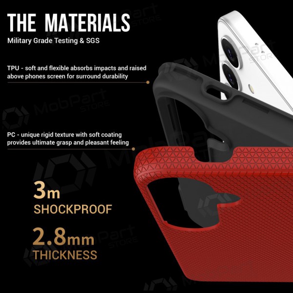 Samsung Galaxy S21 capa „Perfectionists“ (vermelho)