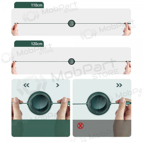 USB cabo Baseus Bright Mirror Type-C - microUSB+Lightning+Type-C 100W 1.2m (preto) CAMLC-AMJ01
