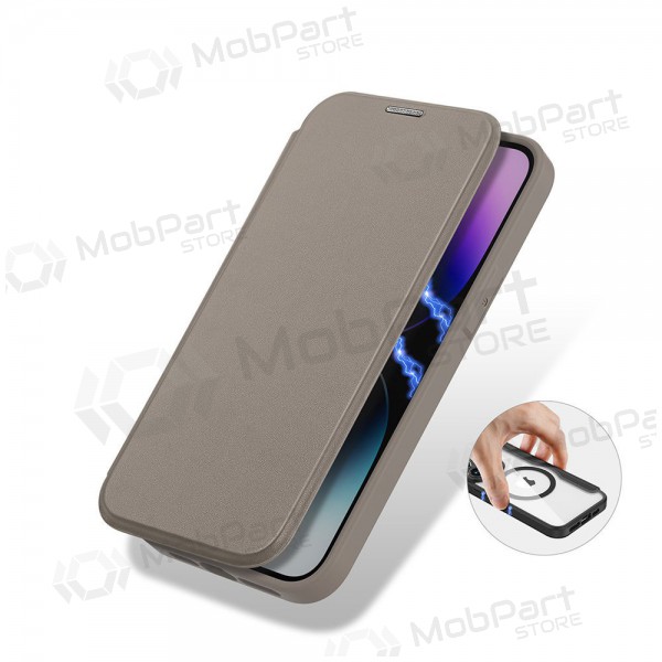 Capa para Apple iPhone 13 / 14 - Dux Ducis Skin X Pro (castanho)