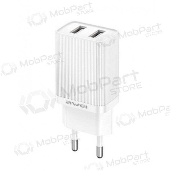 Carregador Awei C15-EU 2xUSB-A 10W branco