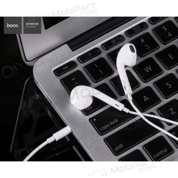 Mãos livres HOCO M1 3,5mm (branco)