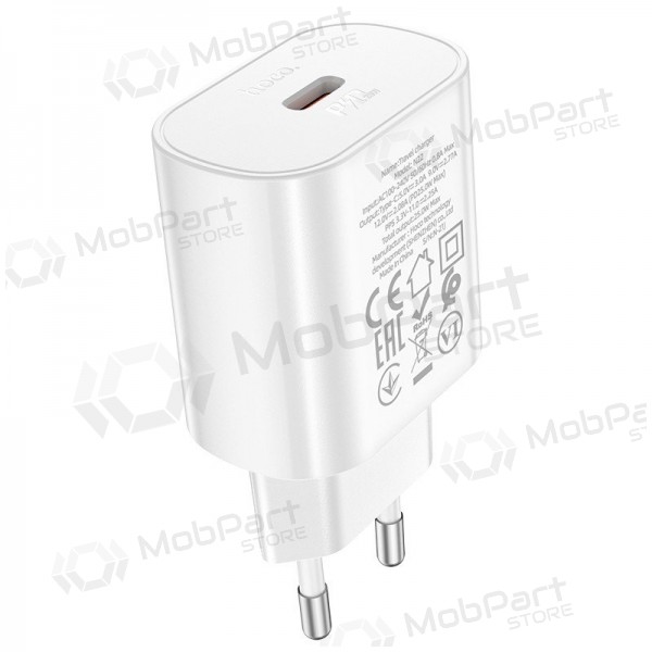 Carregador de telefone Hoco N22 25 W USB-C branco