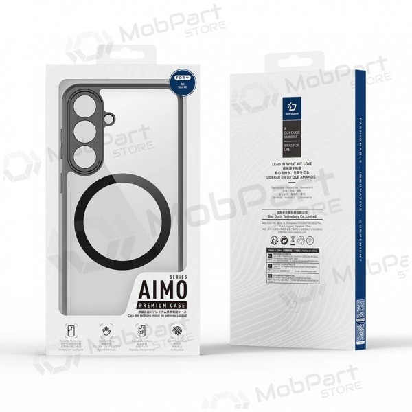 Capa Samsung Galaxy S26 FE - Dux Ducis Aimo Mag (preta)