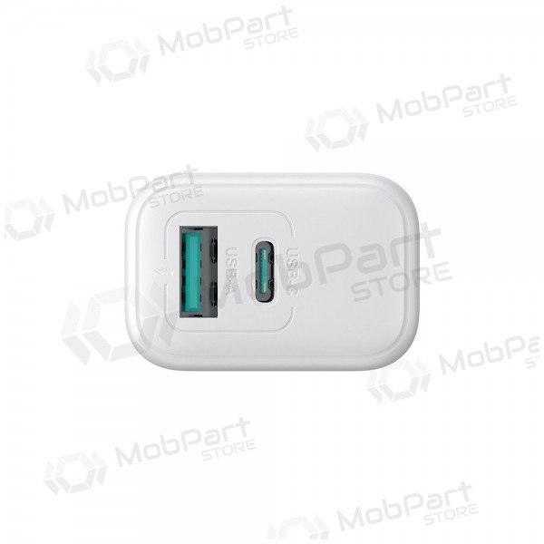 Carregador Joyroom JR-TCF21 USB-C/USB-A PD20W branco