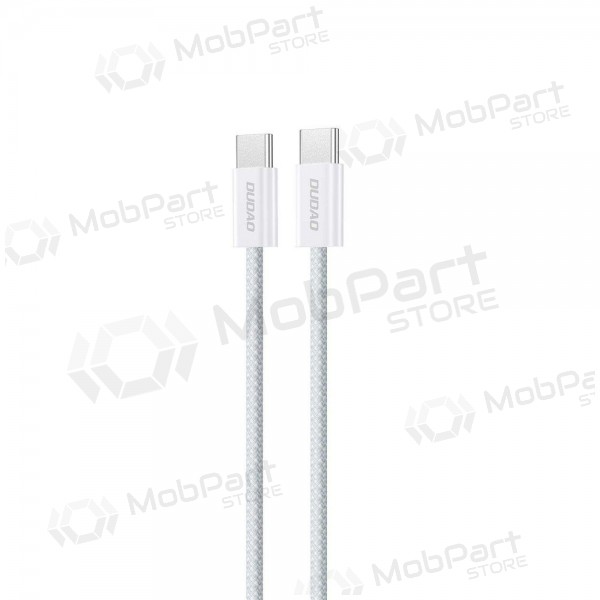 Cabo USB-C Dudao L6C USB-C para USB-C 2 m 60 W branco