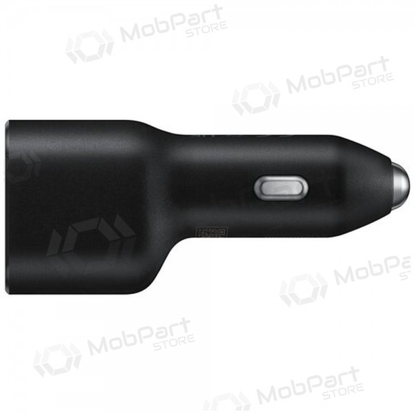 Carregador automobilinis original Samsung EP-L4020NBEGEU 1xType-C 1xUSB-A preto na embalagem 40W