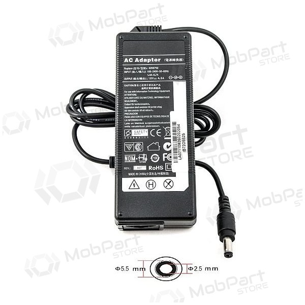 LENOVO 72W: 16V, 4.5A carregador de portátil