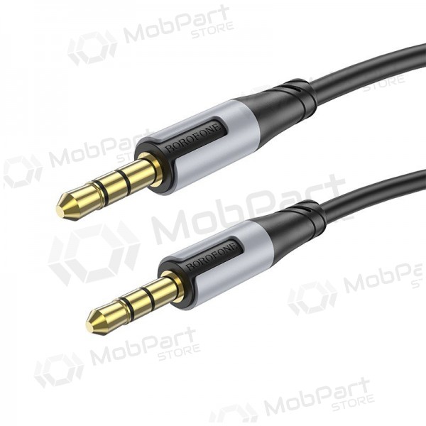 Audio cabo Borofone BL19 3,5mm to 3,5mm preto