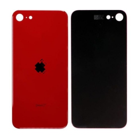 Apple iPhone SE 2020 / SE 2022 tampa traseira da bateria (vermelho) (bigger hole for camera)