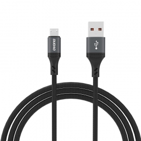 Cabo Micro USB Dudao L3SM USB-A para Micro USB 1.2 m 3 A preto