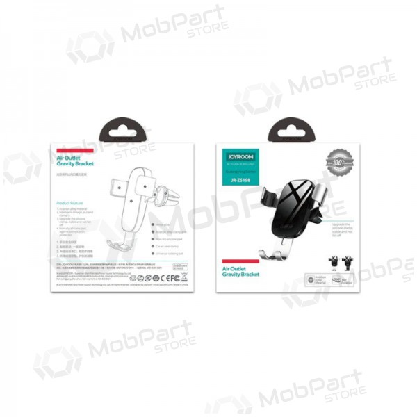Suporte para telefone de carro Joyroom JR-ZS198 (air vent) preto