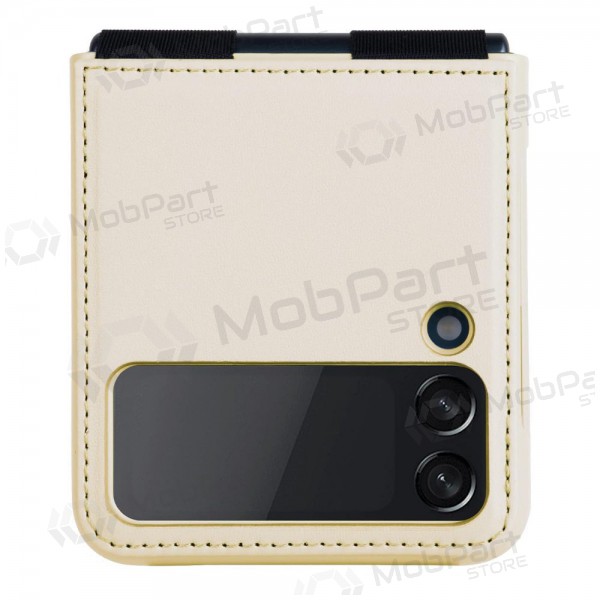 Capa Samsung Galaxy Z Flip4 - Nillkin Leather (dourada)