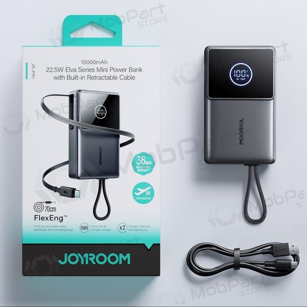 Bateria externa Power Bank Joyroom JR-PR1 22.5W 10000mAh preto