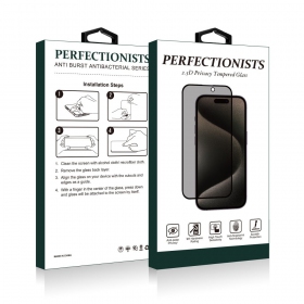 LCD apsauginis stikliukas 2.5D Privacy Perfectionists Apple iPhone XS Max/11 Pro Max preto