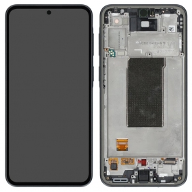 Tela Samsung Galaxy A37 5G (cinza escuro) (com moldura) (original)