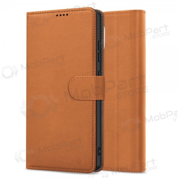 Capa Xiaomi Redmi 15C, Poco C85 - Fancy Wallet (castanho)