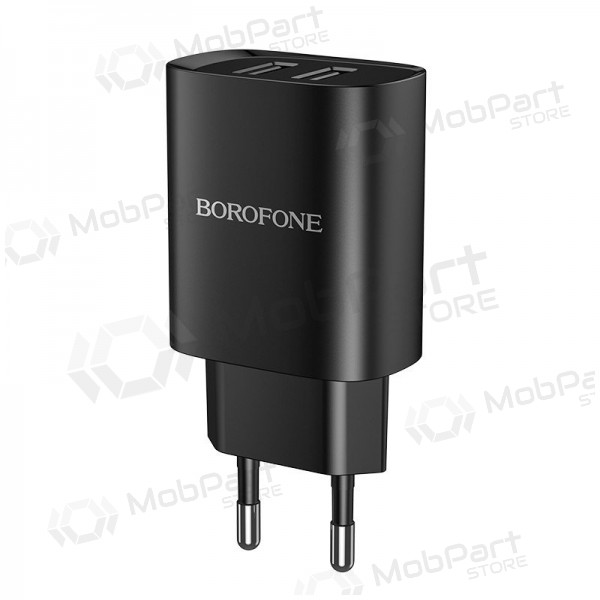 Carregador Borofone BN2 2xUSB 2.1A (preto)