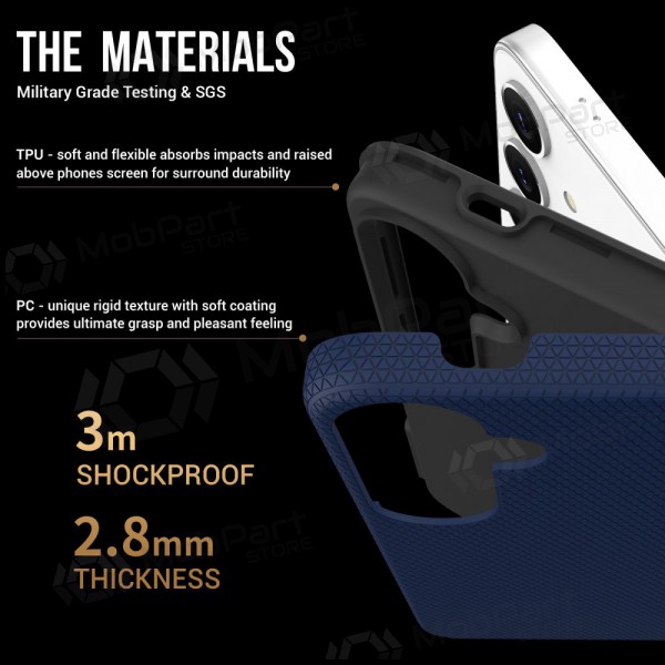 Samsung Galaxy A26 capa „Perfectionists“ (azul escuro)
