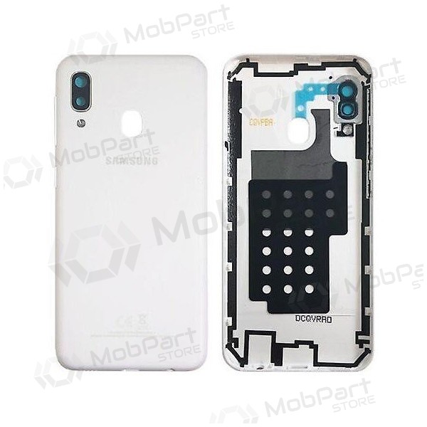 Capa traseira Samsung Galaxy A20e (2019) (branca) (original)