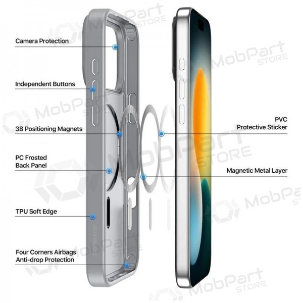 Capa para Apple iPhone Air - Dux Ducis Yind (cinzento)
