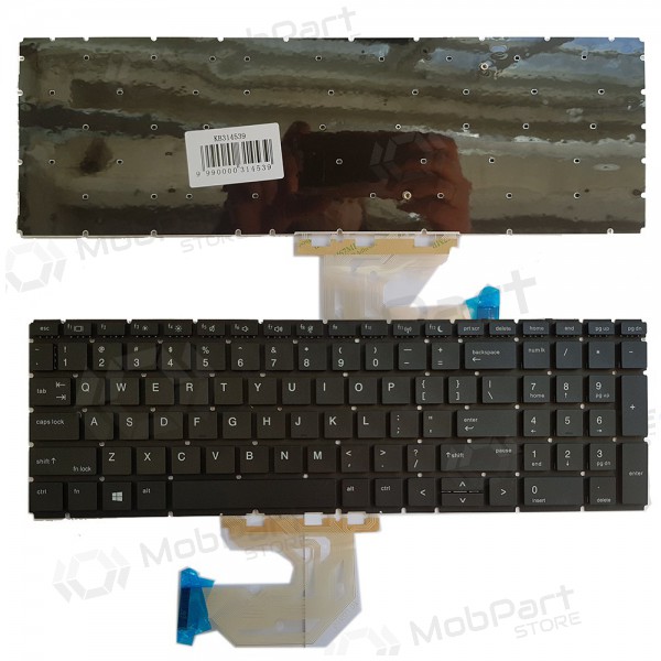 HP ProBook 450 G6, G7, 455 G6, G7, US teclado