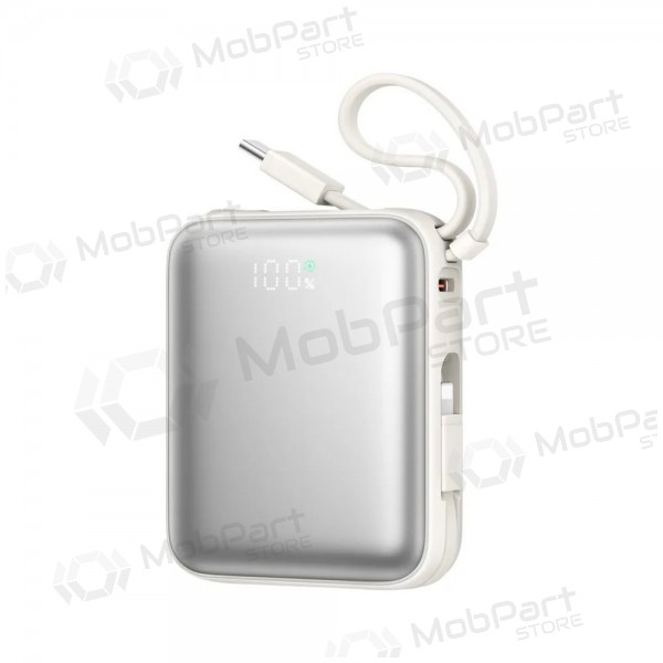 Bateria externa Power Bank Joyroom JR-PBF27 22.5W Mini 10000mAh branco Bateria externa Power Bank Joyroom JR-PBF27 22.5W Mini 10000mAh branco