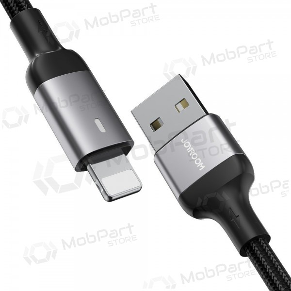 USB cabo Joyroom S-UL012A10 USB to Lightning 2.4A 1.2m preto