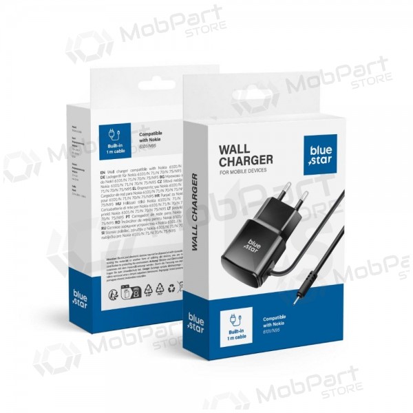 Carregador de telefone Blue Star TFK-TC-1100B 3 W Nokia preto