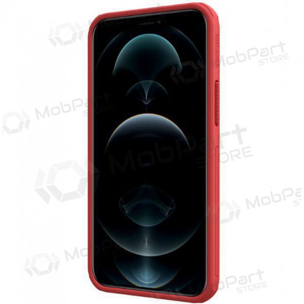 Apple iPhone 15 Pro Max capa „Nillkin Frosted Shield“ (vermelho)