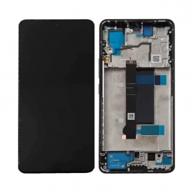 Xiaomi Redmi Note 13 Pro 5G ecrã (Midnight Black) (com moldura) (original)