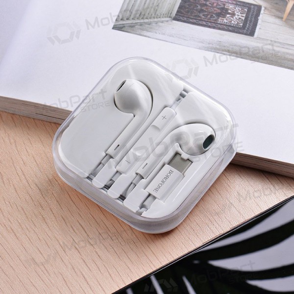 Mãos livres Borofone BM27 Type-C (branco)