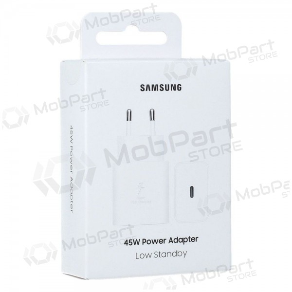 Carregador de telefone Samsung EP-T4511NWEGEU 45 W USB-C branco