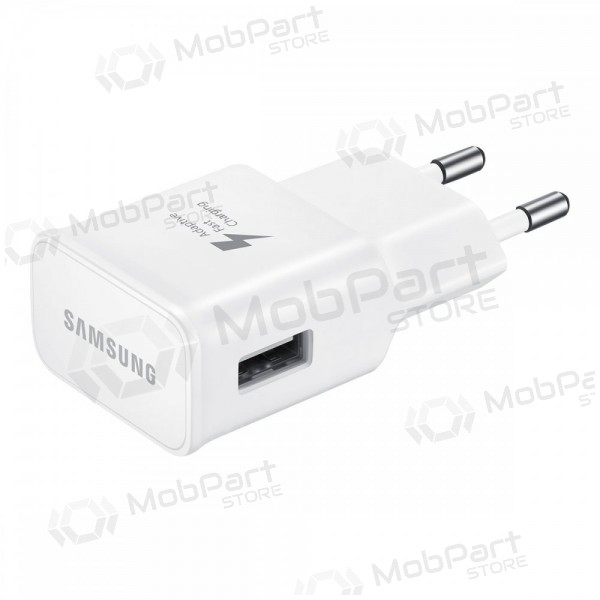 Carregador original Samsung EP-TA200NWE 15W + Type-C cabo branco